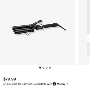 Babylisspro porcelain ceramic triple barrel waver